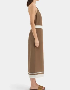 Almara Wrap Halter Dress