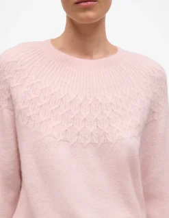 Alpaca Merino Cable Yoke Knit