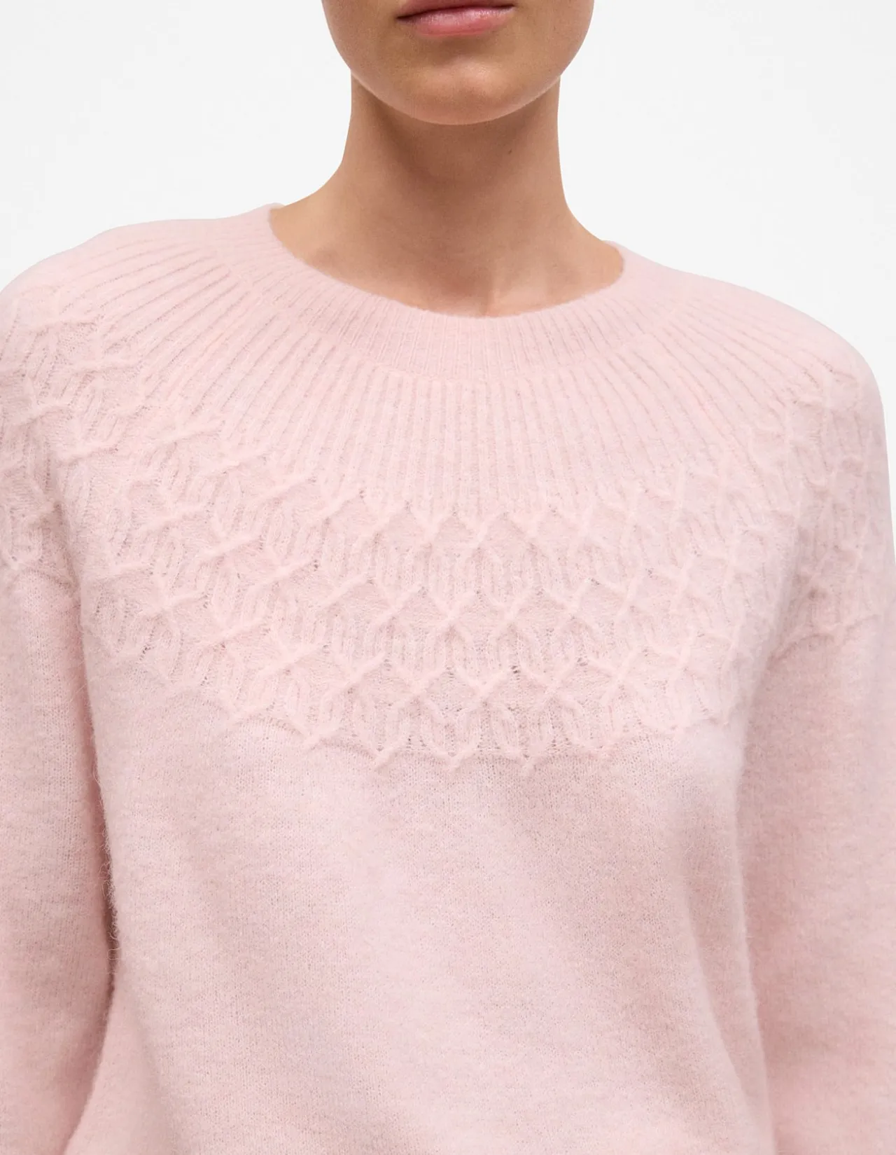 Alpaca Merino Cable Yoke Knit