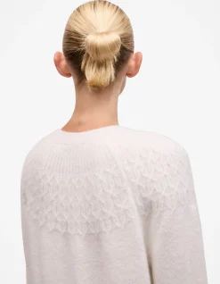 Alpaca Merino Cable Yoke Knit