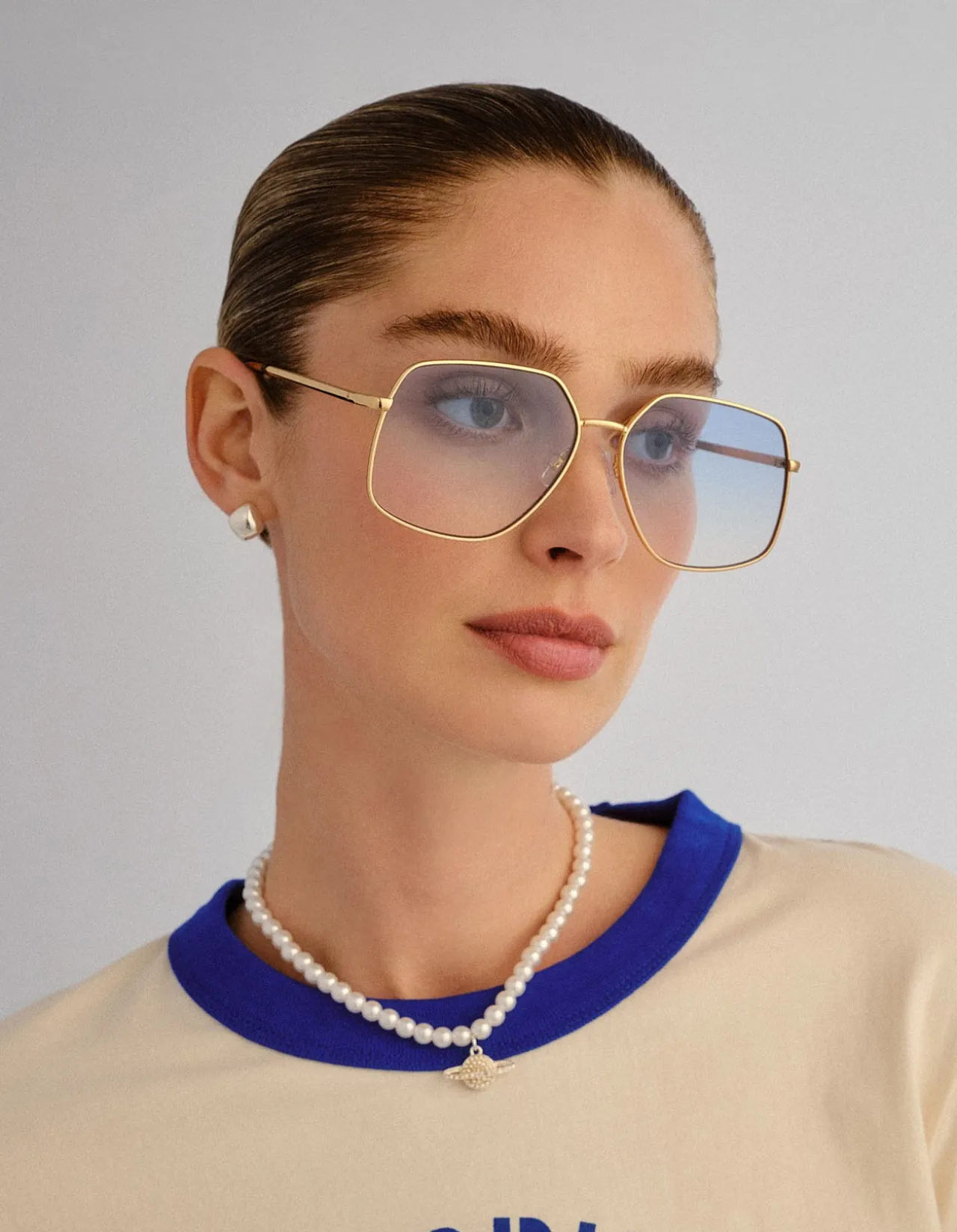 ALTAIR GOLD / HAVANA AVIATOR SUNGLASSES