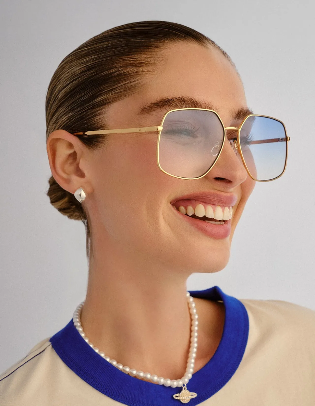 ALTAIR GOLD / HAVANA AVIATOR SUNGLASSES