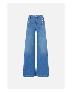 AMANDA TAURUS RISING HARDWARE FLARE JEAN