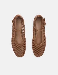 AMARI PERFORATED BALLET FLAT