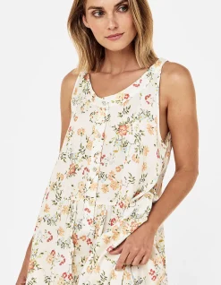 Amber Panel Front Maxi Nightie