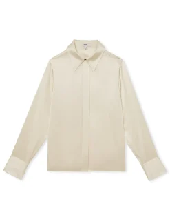 Ameira Silk Satin Shirt