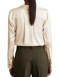 Ameira Silk Satin Shirt