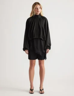 AMELIA LINEN BLEND SHORT