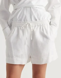 AMELIA LINEN BLEND SHORT