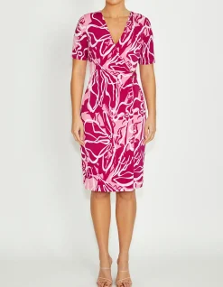 AMELIA WATERLINE JERSEY DRESS