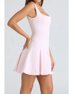 AMELIE BALLERINA PANELLED MINI DRESS