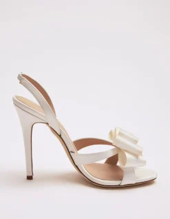 AMELIE SATIN SLINGBACK PUMP 105