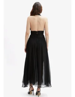 AMERIE SPLIT FRONT MAXI SKIRT