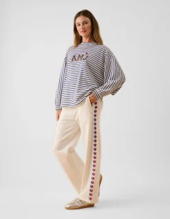 Amj Waffle Long Sleeve Top