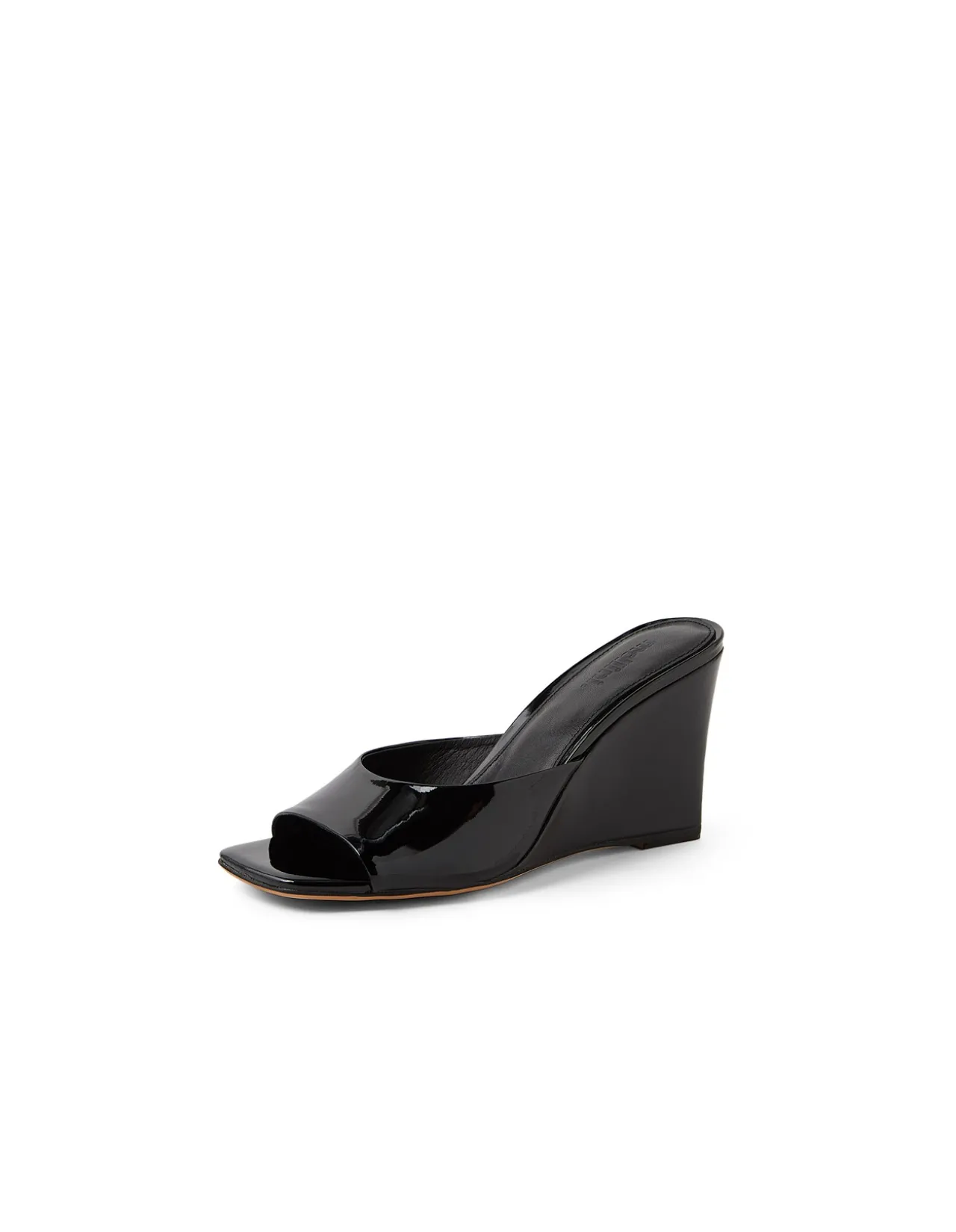 Anarbel Patent Wedge Mules