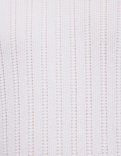 Anderson Stripe Texture Knit Polo