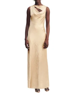 Andie Sleeveless Cowl Maxi Dress
