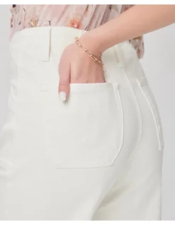 Anessa High Rise Wide Leg Cropped Jeans