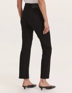 Anna High Rise Stretch Straight Leg Jeans