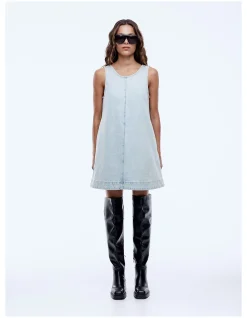 ANNIE DENIM DRESS