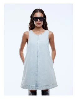 ANNIE DENIM DRESS