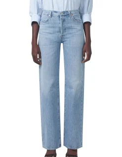 Annina High Rise Wide Leg Denim Jeans