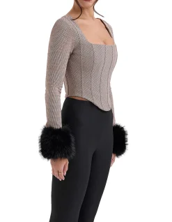 ANTONIA CORSETED TOP