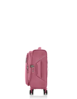 Applite 5 55cm Expandable Small Carry-On Suitcase Lilas Pink