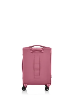 Applite 5 55cm Expandable Small Carry-On Suitcase Lilas Pink
