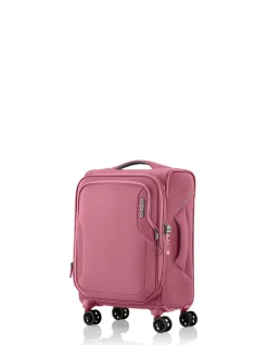 Applite 5 55cm Expandable Small Carry-On Suitcase Lilas Pink
