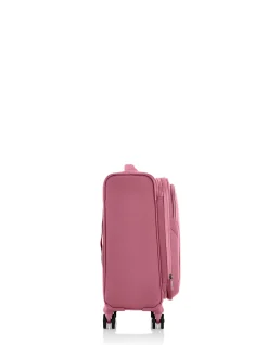 Applite 5 55cm Expandable Small Carry-On Suitcase Lilas Pink