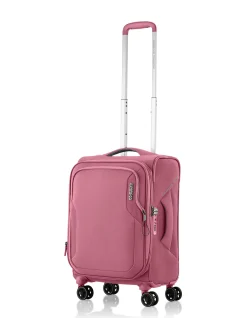 Applite 5 55cm Expandable Small Carry-On Suitcase Lilas Pink