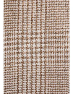 ARCHER BLAZER -WOOL/LINEN BROWN HERITAGE CHECK