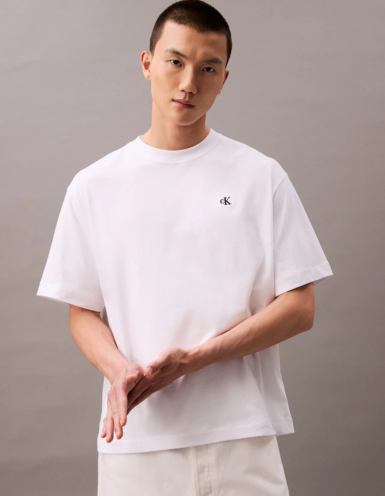 Archive Logo Relaxed Fit Crew Neck T-Shirt