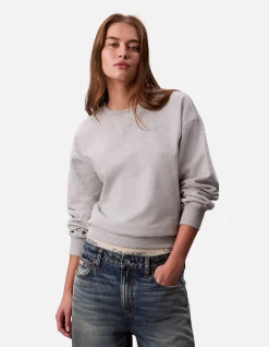 Archive Logo Relaxed French Terry Crew Sweatshirt