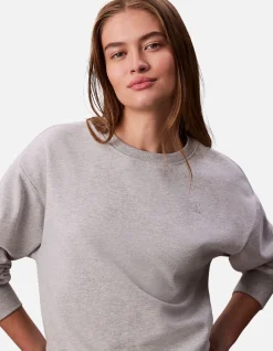 Archive Logo Relaxed French Terry Crew Sweatshirt