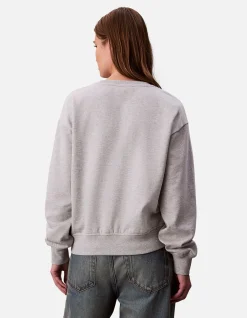Archive Logo Relaxed French Terry Crew Sweatshirt