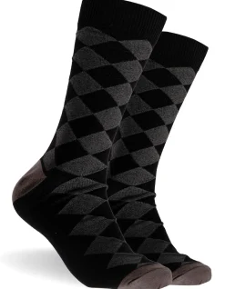 ARGYLE DOUBLE CYLINDER CREW SOCK