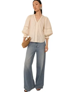 ARLETTE PINTUCK BLOUSE