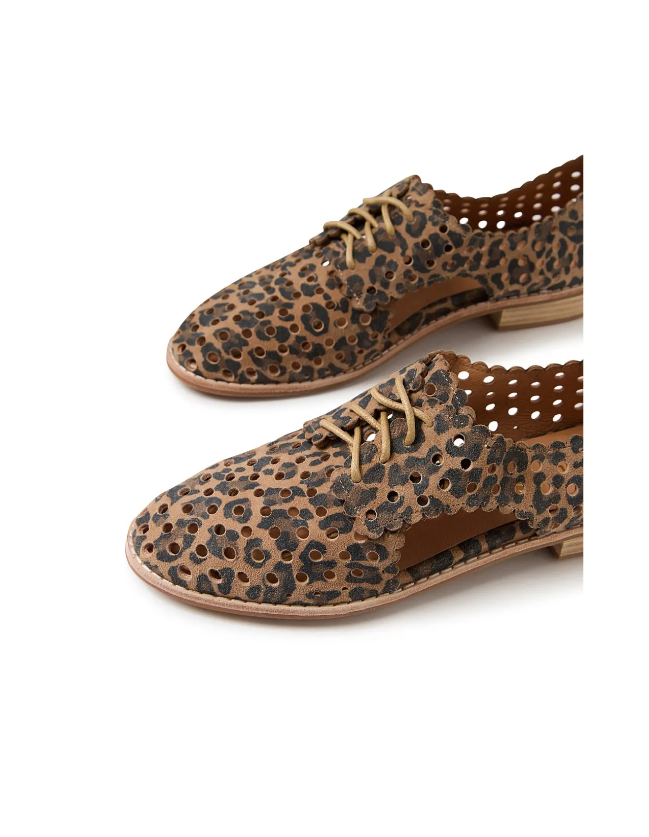 ARMADA MI CAMEL LEOPARD SUEDE