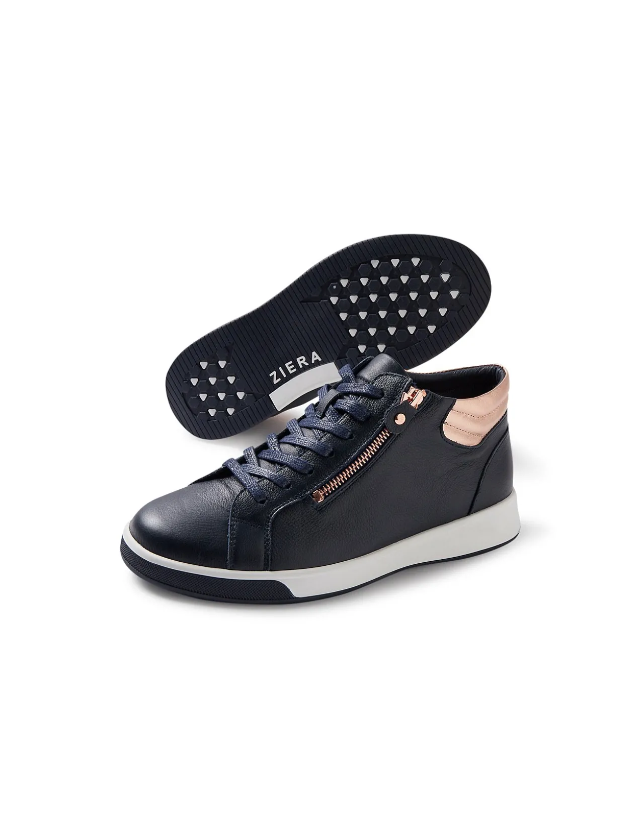 ARMAN XF ZR NAVY PL ROSE GOLD LEATHER