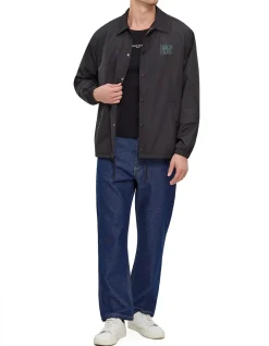 Art Nouveau Stamps Nylon Coach Jacket