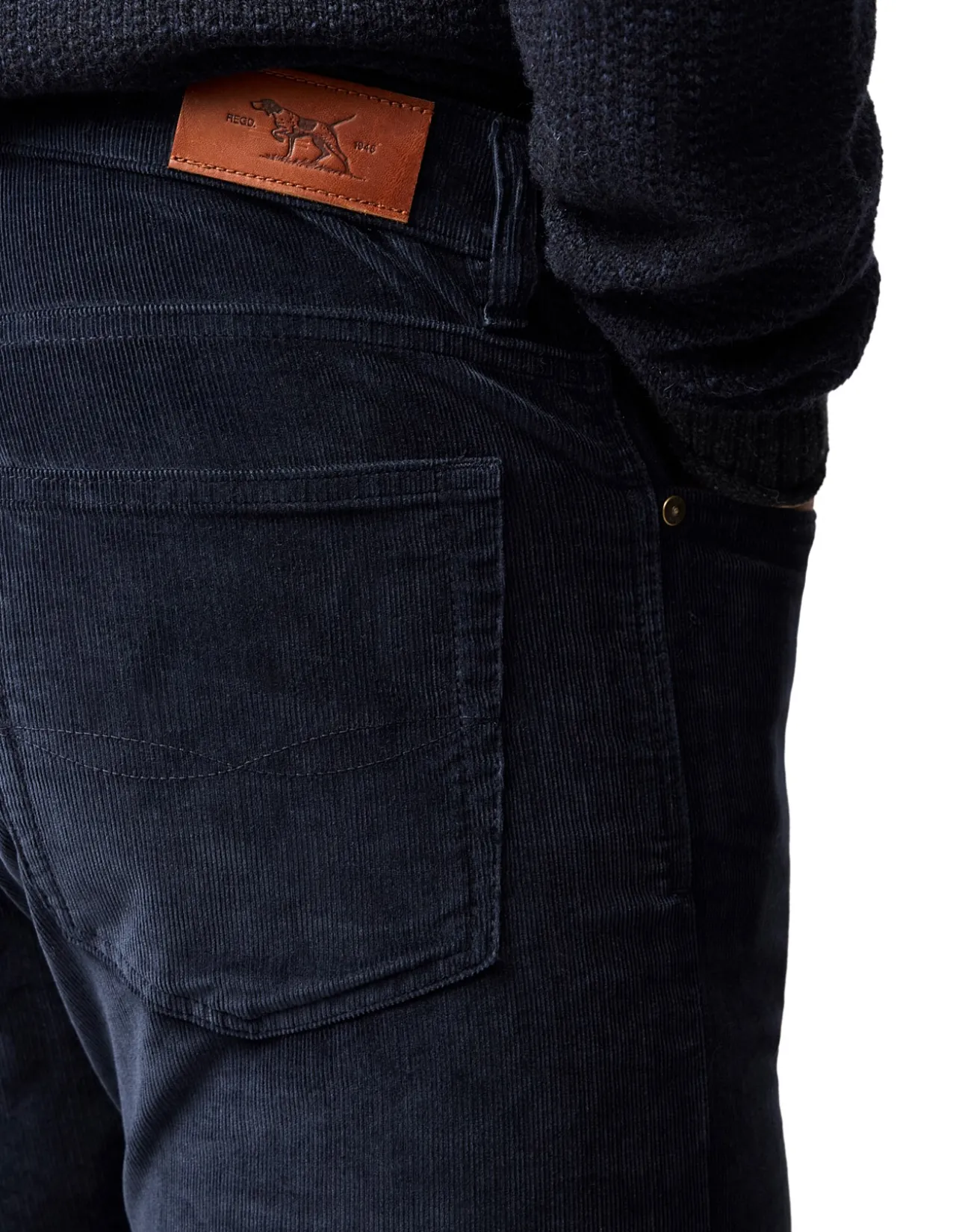 Ashhurst Straight Fit Corduroy Jean Long Leg