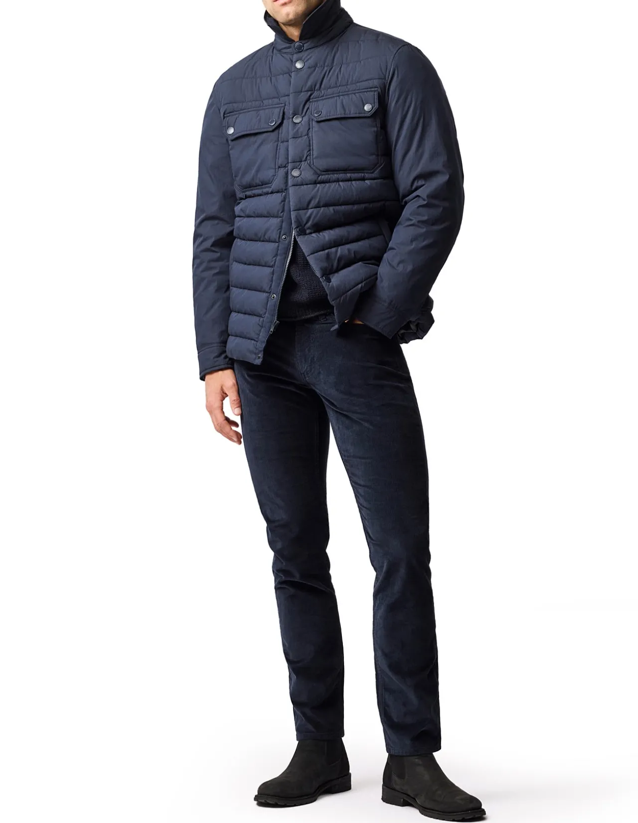 Ashhurst Straight Fit Corduroy Jean Long Leg