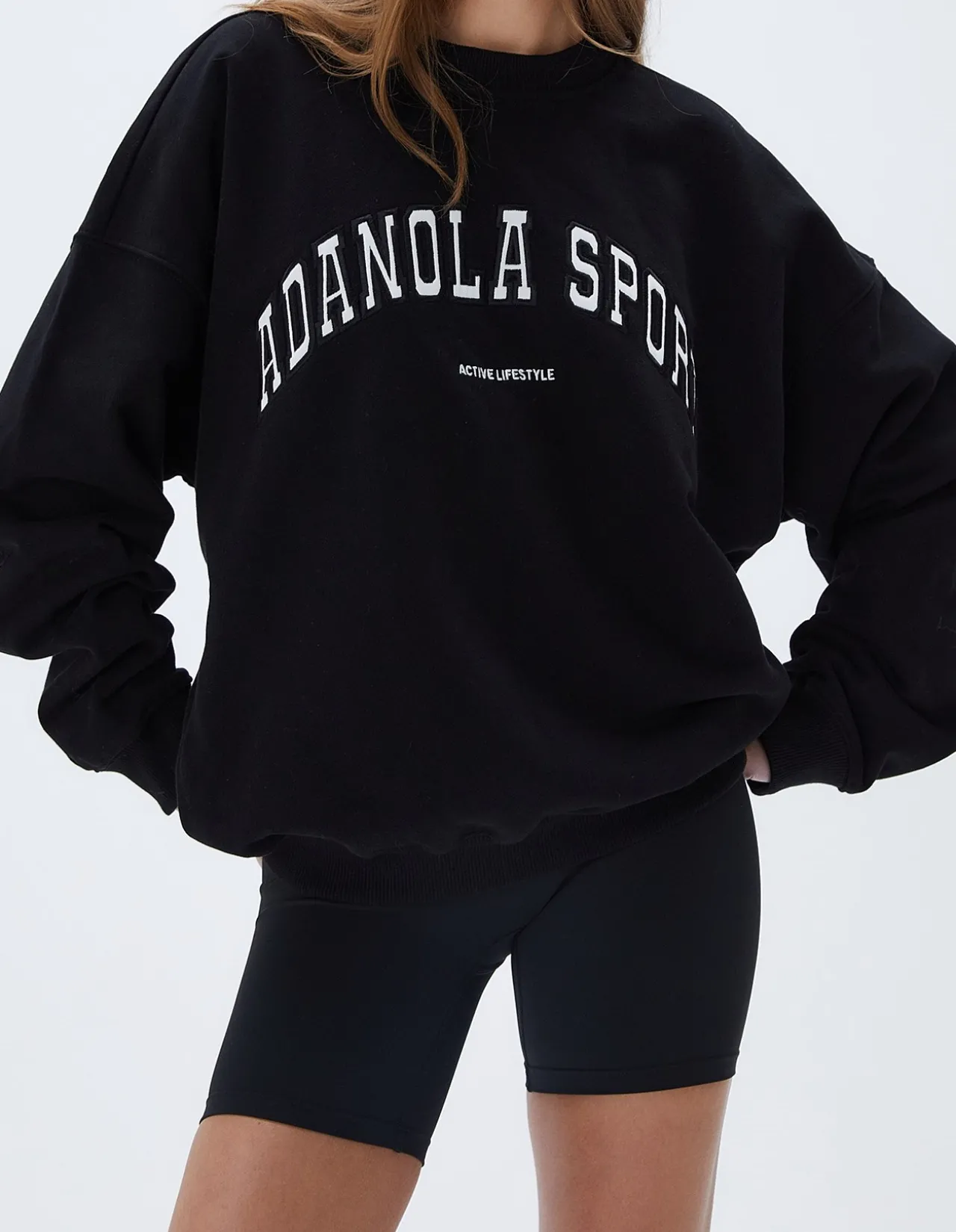 AS Oversized Organic Cotton Logo Sweatshirt