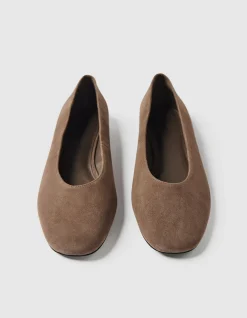 ASPEN SUEDE BALLET FLAT