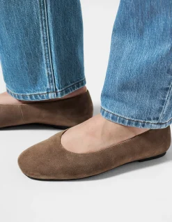 ASPEN SUEDE BALLET FLAT