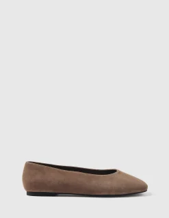 ASPEN SUEDE BALLET FLAT