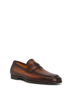 Aston Tassel Detail Loafers Coffee Brown