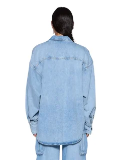 Astra Denim Long Sleeve Shirt Spirit